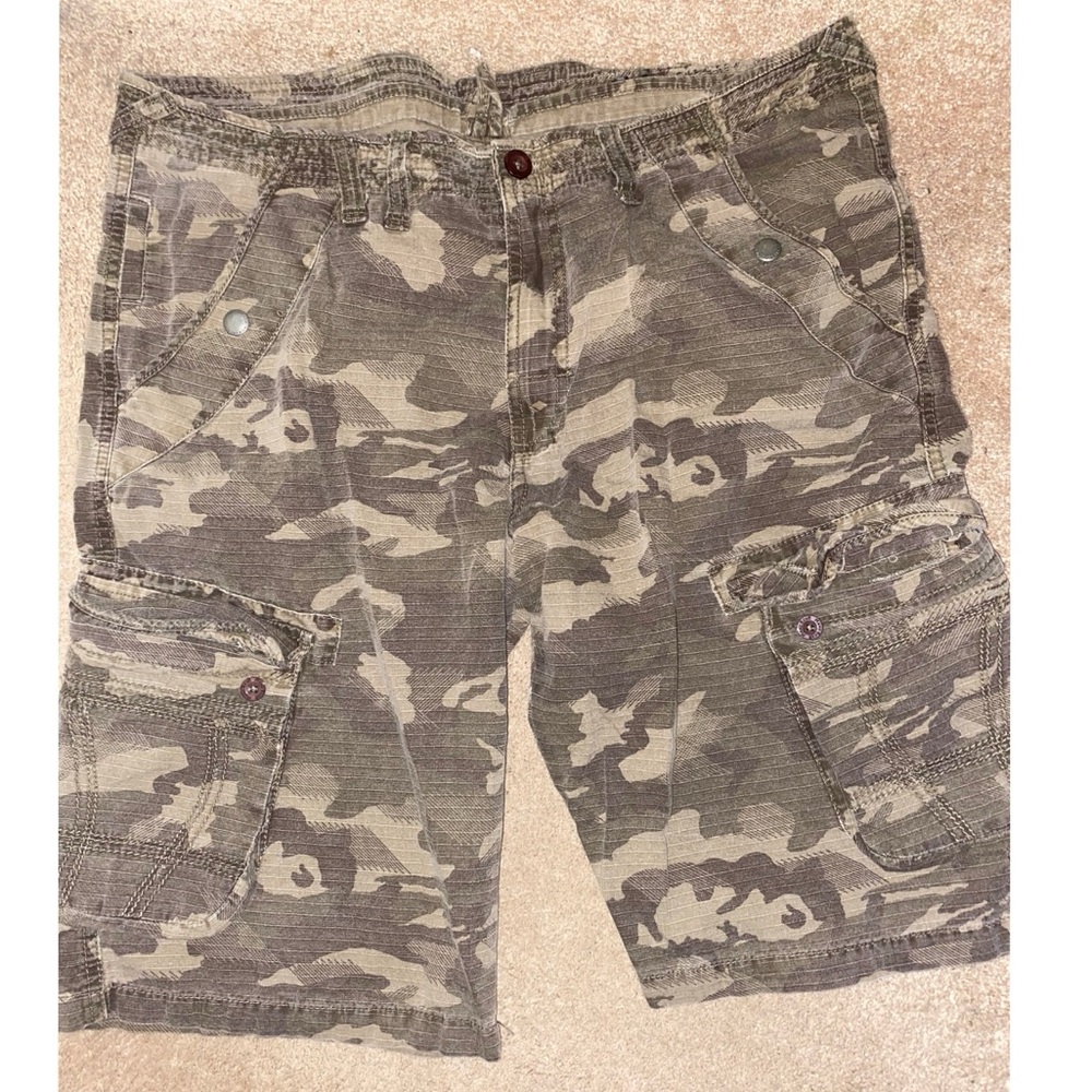Army fatigue shorts